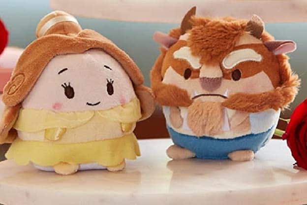 Belle Scented and Beast Scented Ufufy Plush set