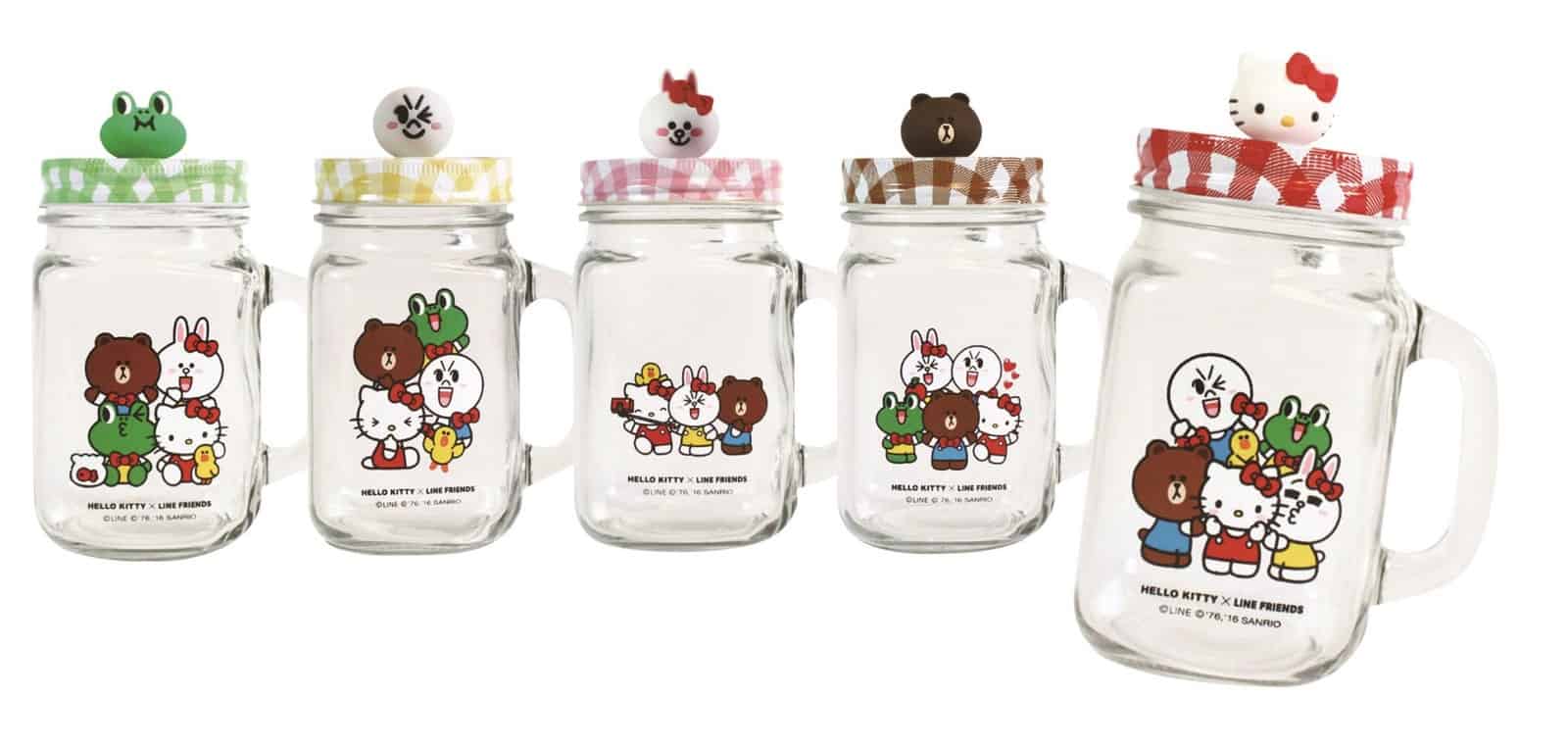 Hello Kitty x Line Jar set