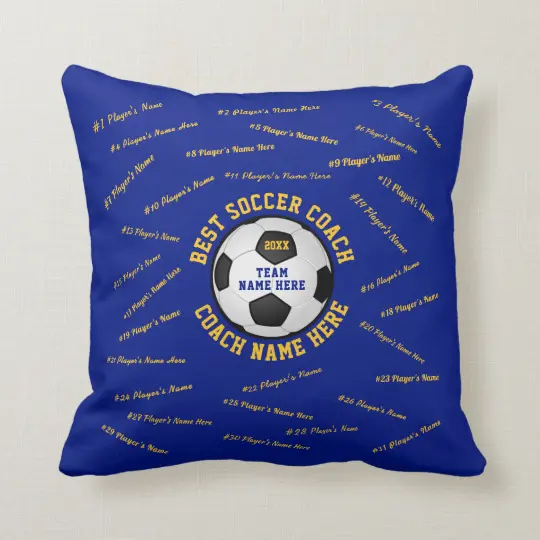 All players’ name Throw Pillow