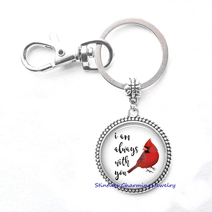 Cardinal Key Ring