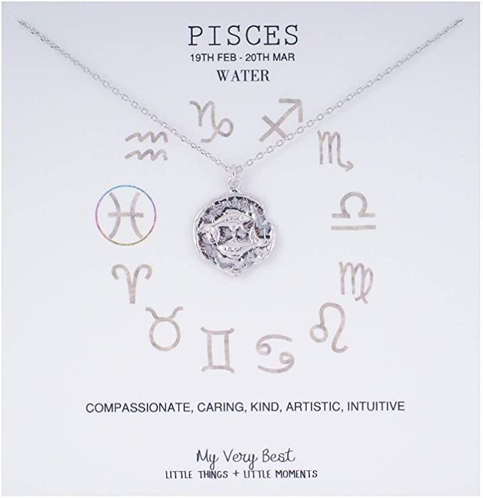 Grandma Zodiac Sign Necklaces