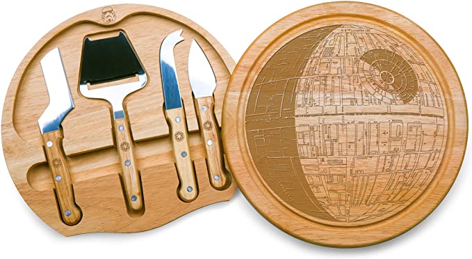 Lucas Star Wars Death Star Circo Cheese Set with Cheese Tools
