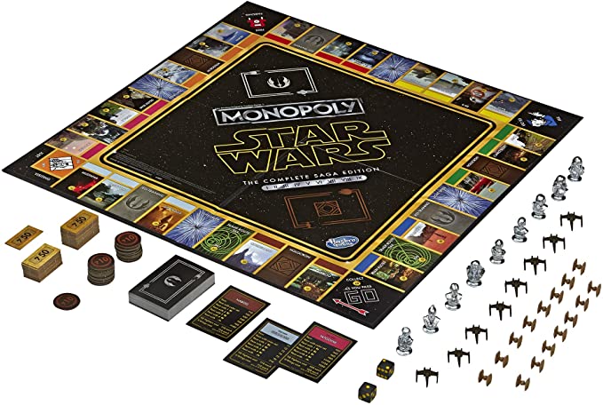 MONOPOLY: Star Wars Complete Saga Edition Board Game