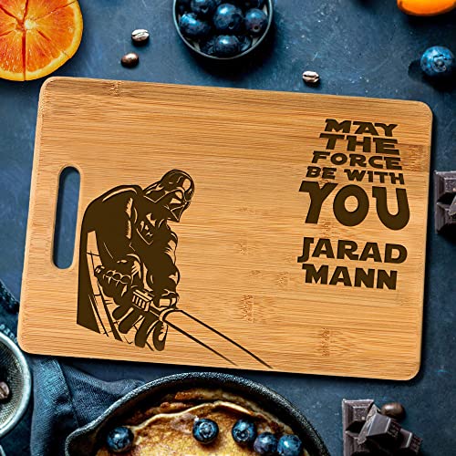 Personalized Cutting Board Engraved Bamboo Chopping Board