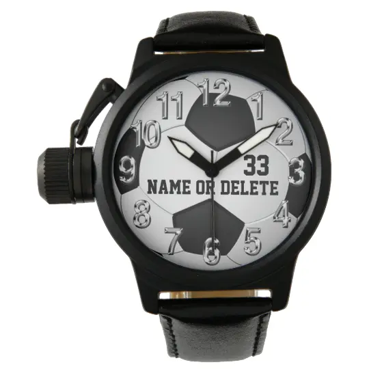 Personalized soccer watch