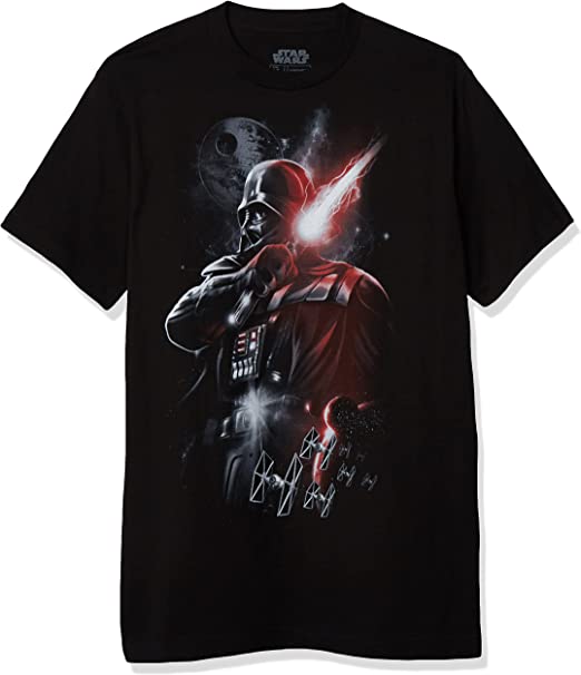 STAR WARS Men's Dark Lord Darth Vader Graphic Shirt