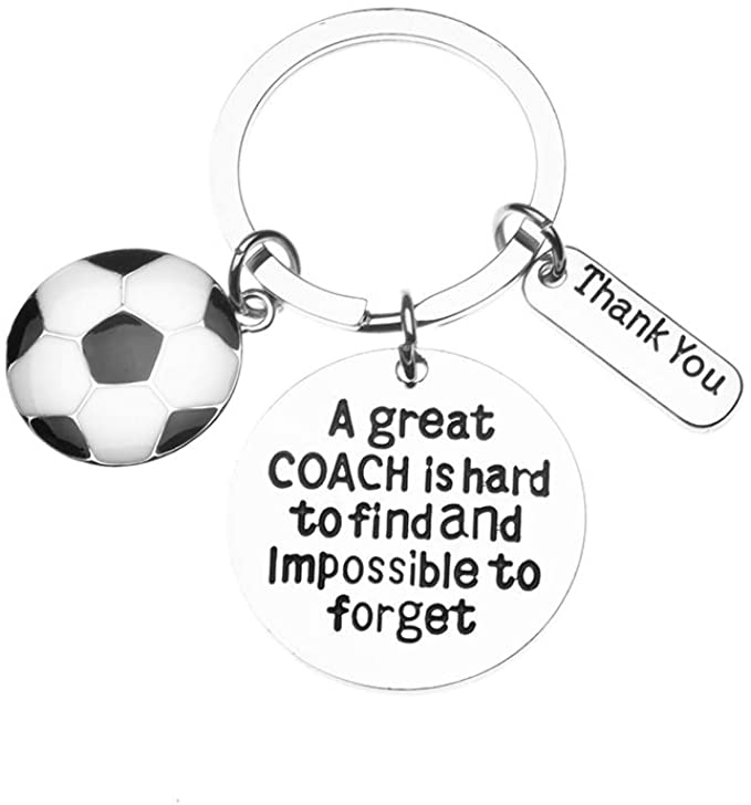Sportybella Soccer Coach Key Chain
