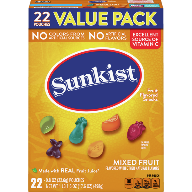 Sunkist Fruits Snacks