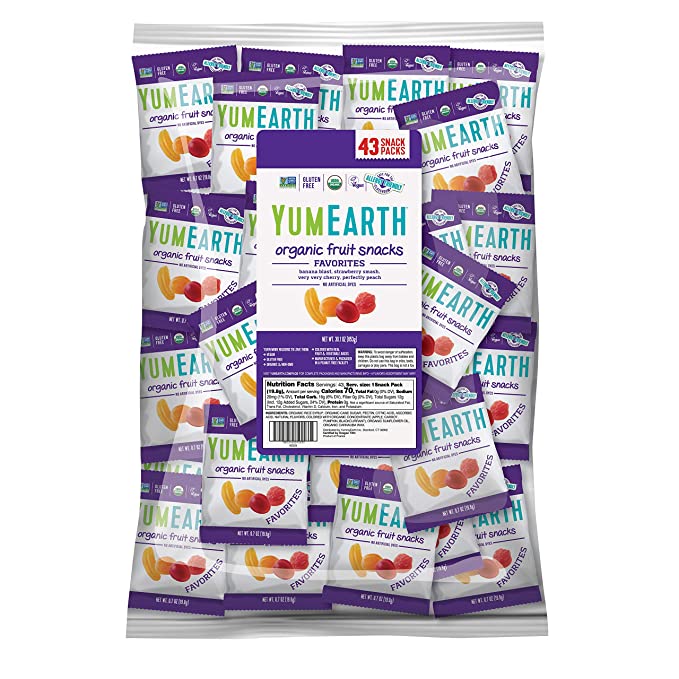 YumEarth Organic Vegan Fruit Snacks